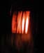 EXIT sign blurred